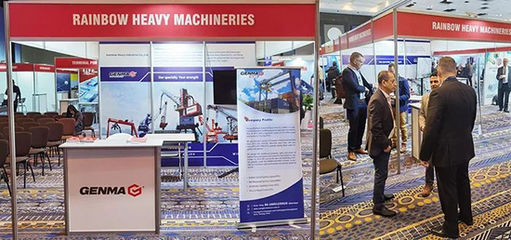 润邦重机双轮驱动 GENMA品牌闪耀TOC美洲展，全球化战略加速布局